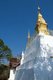 Laos: That Chomsi (Chomsi stupa) at the summit of Phousi (Phu Si) Hill, Luang Prabang